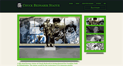 Desktop Screenshot of chuckbednarikstatue.com